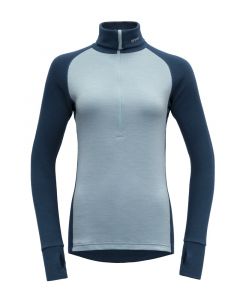 Devold Expedition ZIP Neck Damen flood