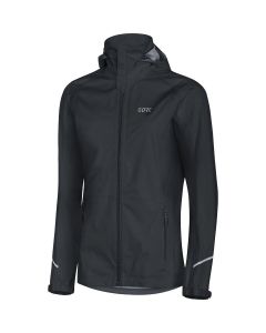 Gore R3 GTX Active Kapuzenjacke Damen schwarz