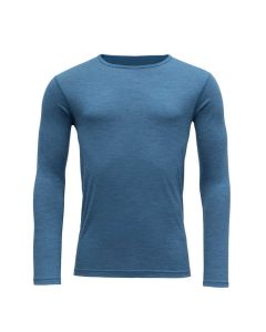 Devold Merino 150 Breeze LS Herren blue melange