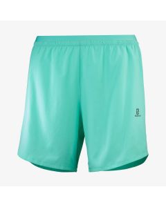 Salomon CROSS 5zoll Short Damen türkis