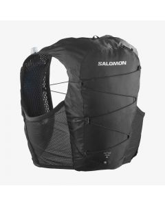 Salomon Active Skin 8 mit Flasks schwarz