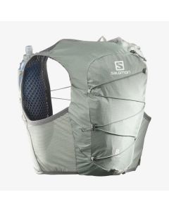 Salomon Active Skin 8 mit Flasks grau