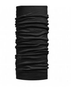 Buff LIGHTWEIGHT MERINO WOOL SOLID schwarz