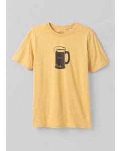 Prana Beer Belly Journeyman T-Shirt Herren gelb