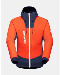 Mammut Aenergy SO Hybrid Hooded Jacket Herren hot red