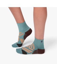 On Mid Sock Damen türkis