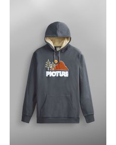 Picture Wampu Plush Hoodie Herren blue
