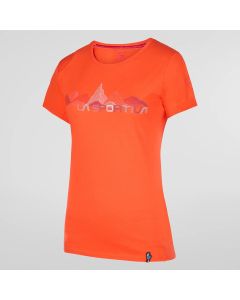 La Sportiva Peaks T-Shirt Damen tomato