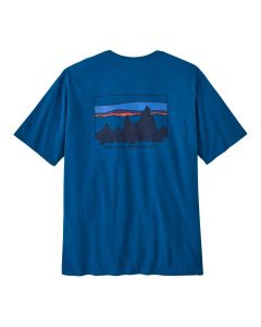 Patagonia 73 Skyline Organic T-Shirt Herren endless blue