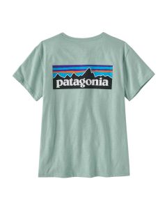 Patagonia P-6 Logo Responsibili-Tee Damen whispy green