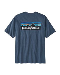 Patagonia P6 Logo Responsibili-Tee Herren utility blue