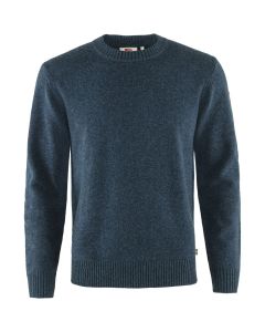 Fjäll Räven Övik Round-neck Sweater Herren blau