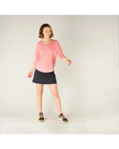 Sherpa Asha V-Neck 3/4 Sleeve Top Damen sorbet