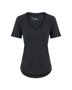 Tentree Treeblend V-Neck SS Damen black